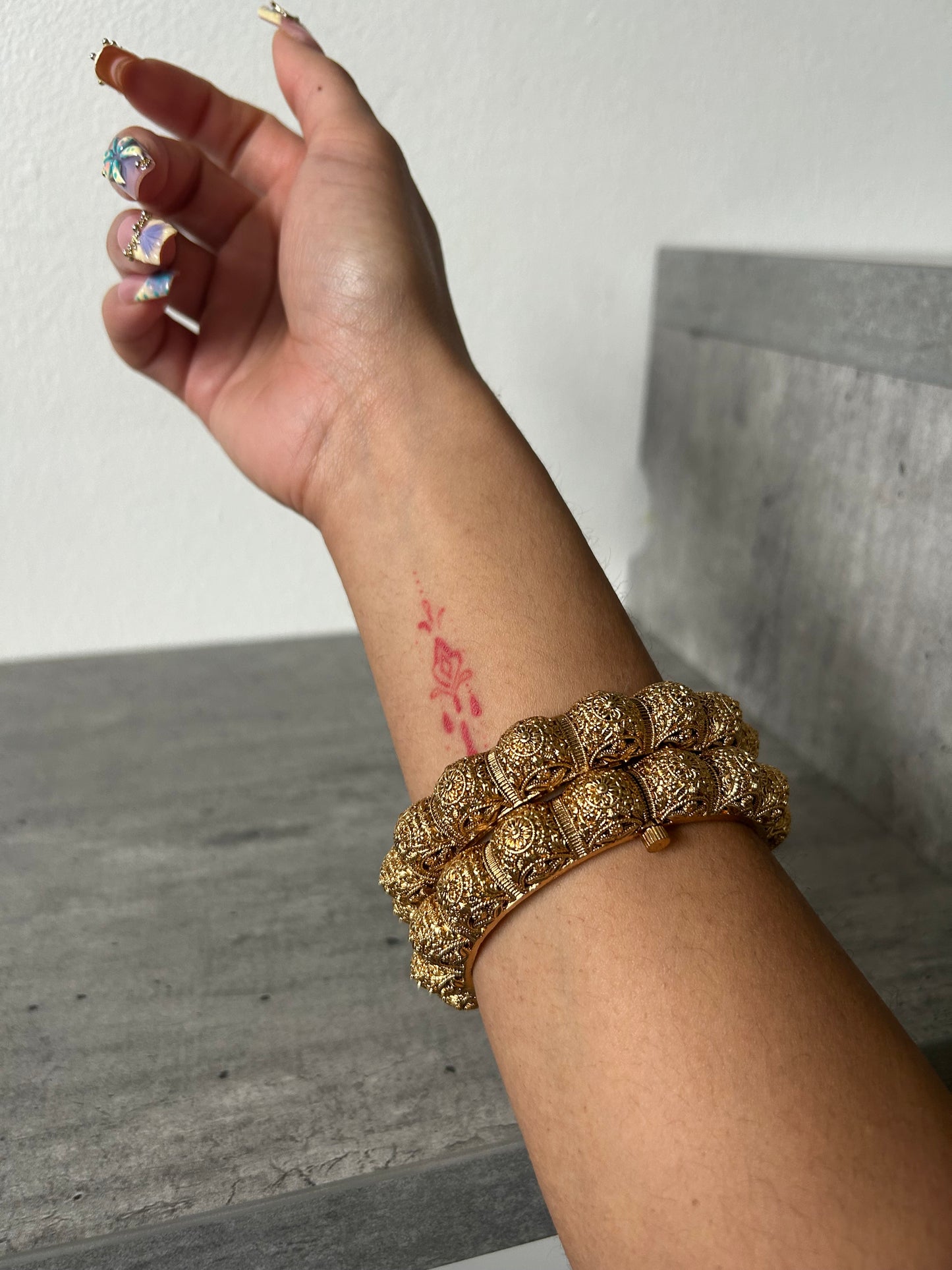 Chunky Gold Stacks