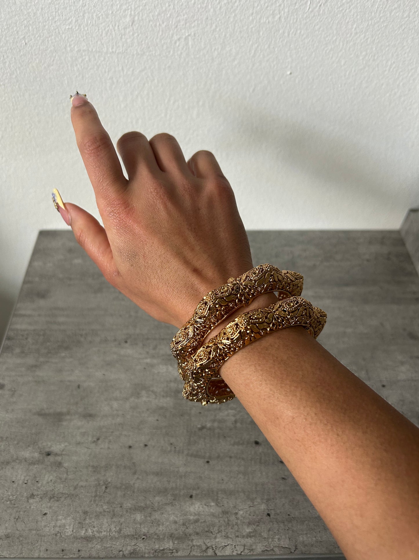 Chunky Gold Stacks