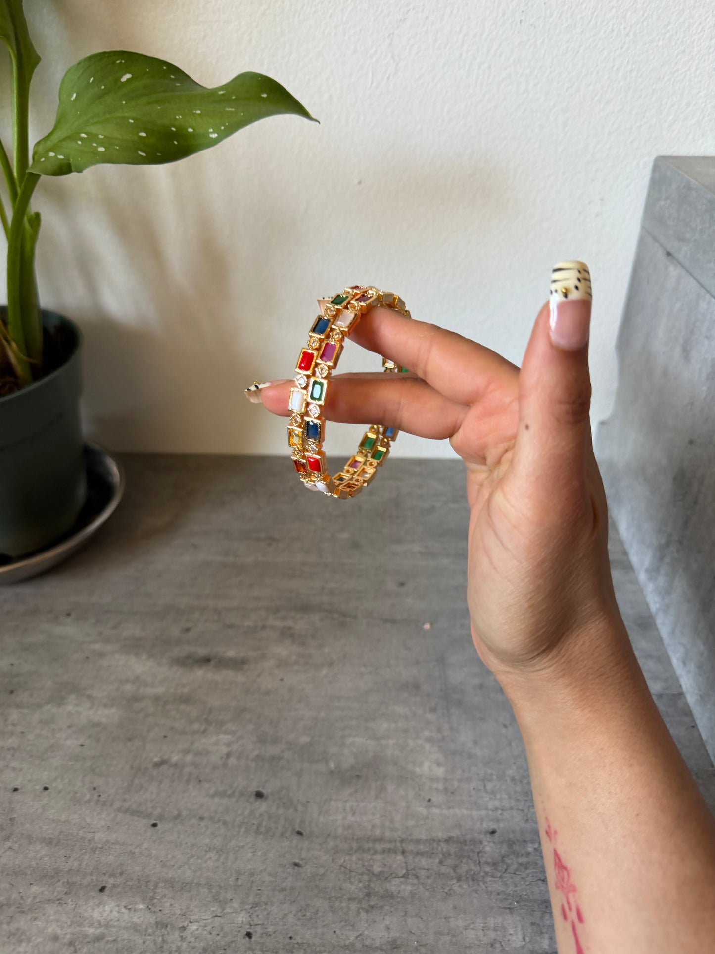 Multi Color Bangles