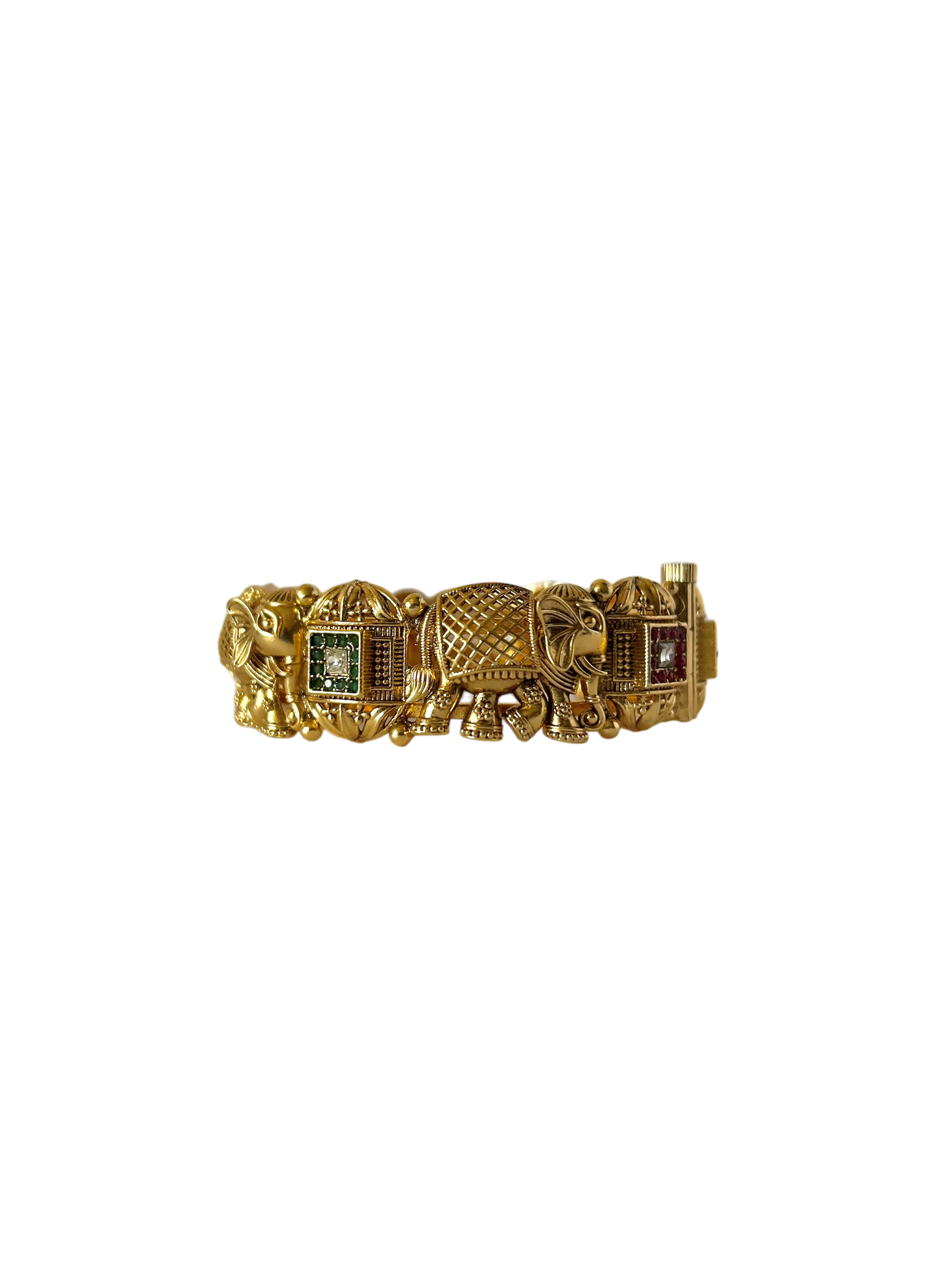 Antique Elephant Bangle