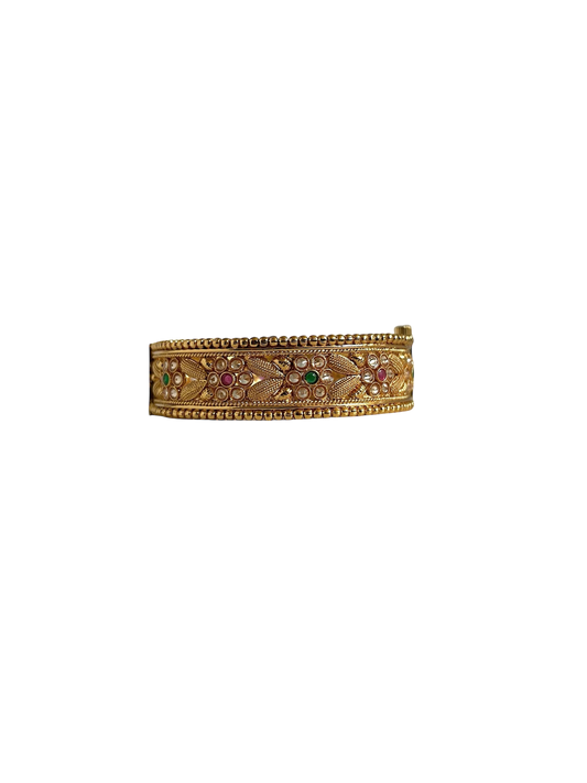 Flower Gold Bangles