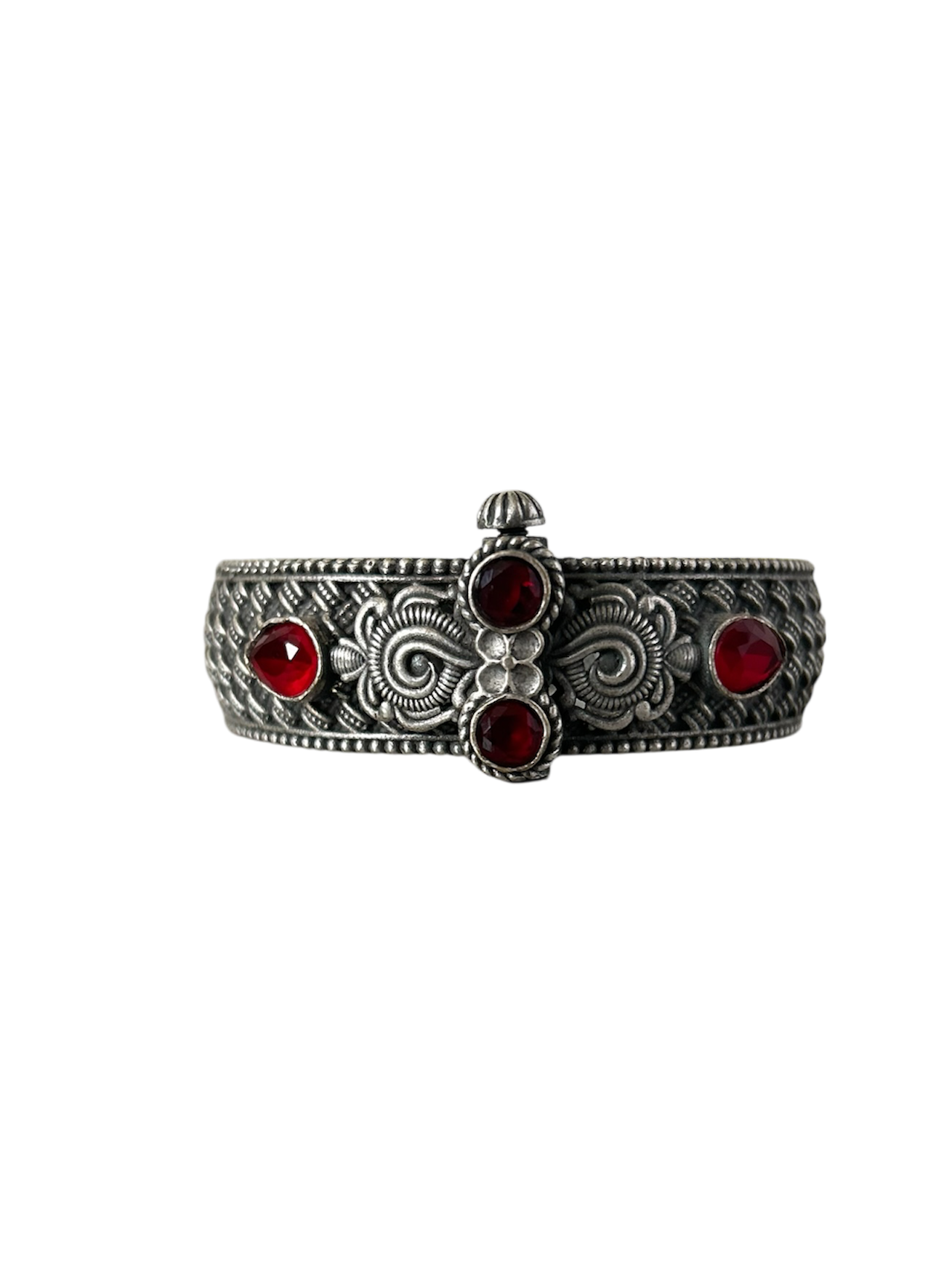 Silver Chunky Bangle