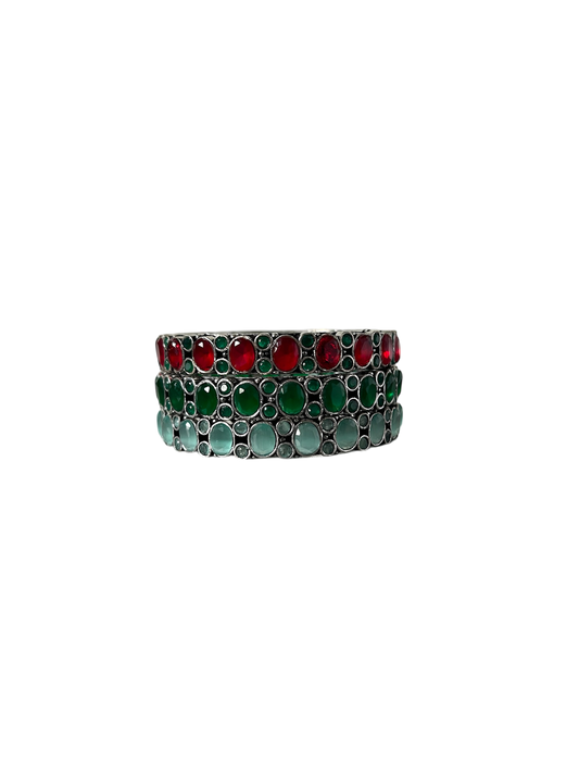 Silver bangle