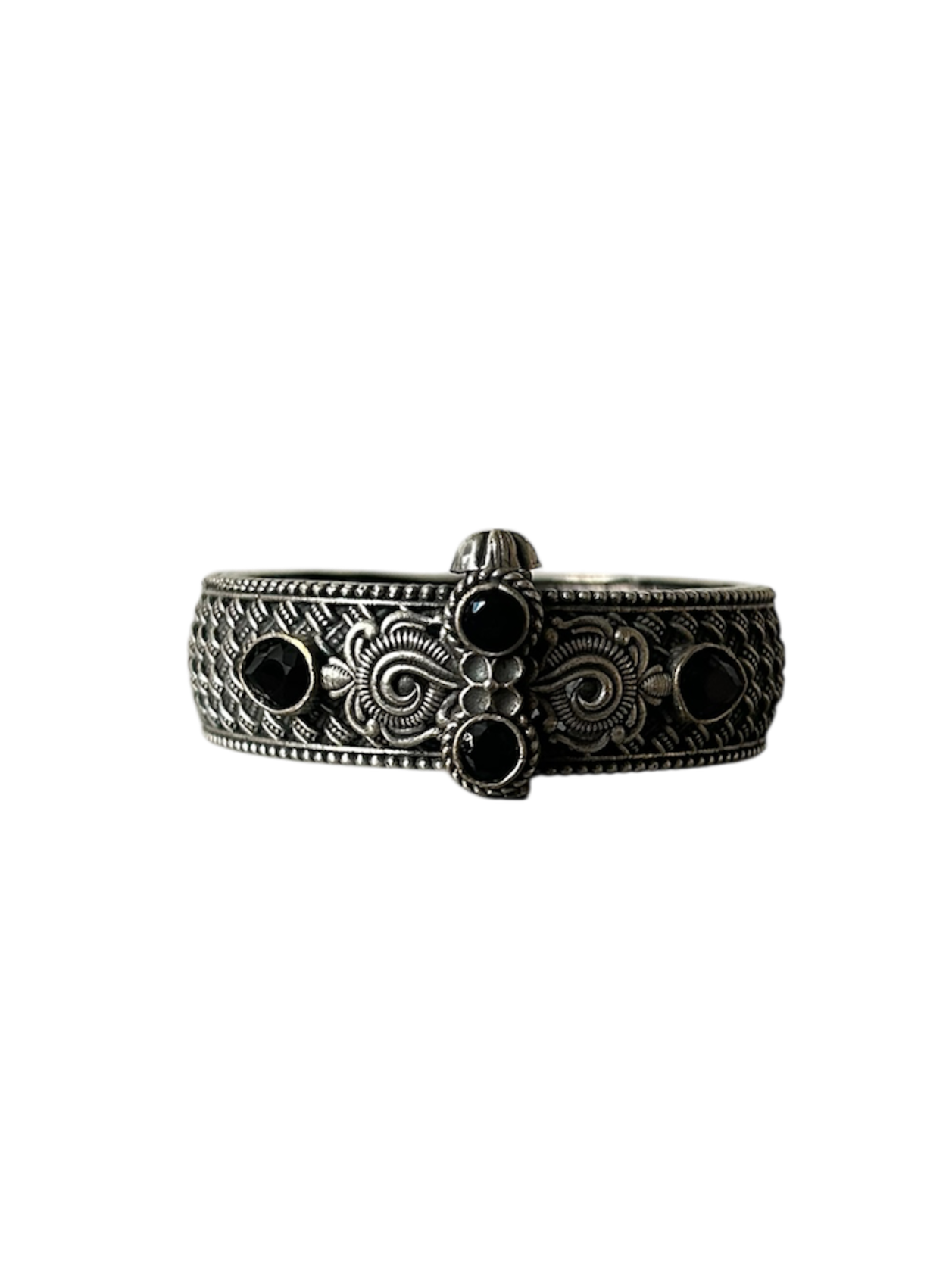 Silver Chunky Bangle