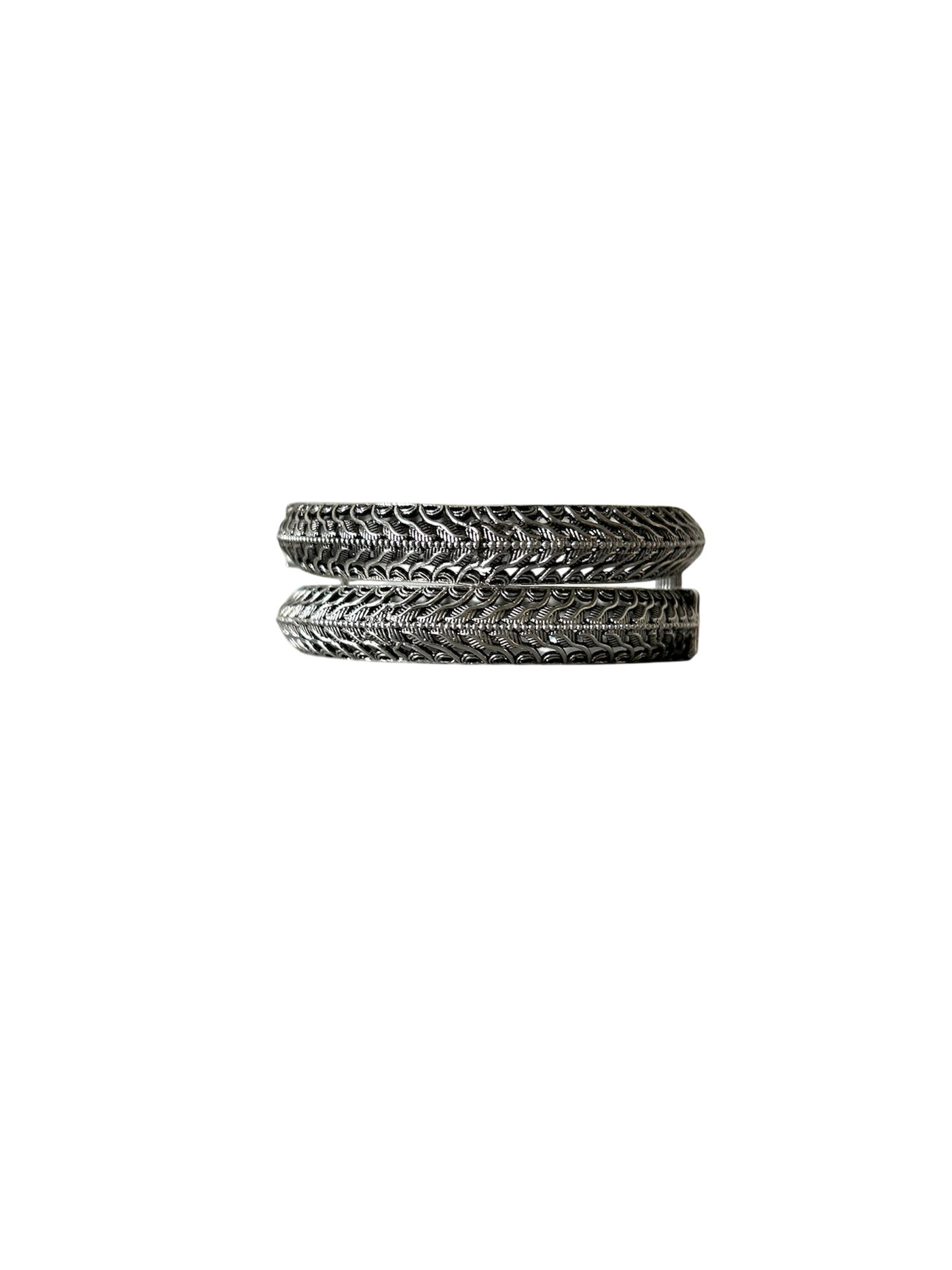 Silver plated bangle